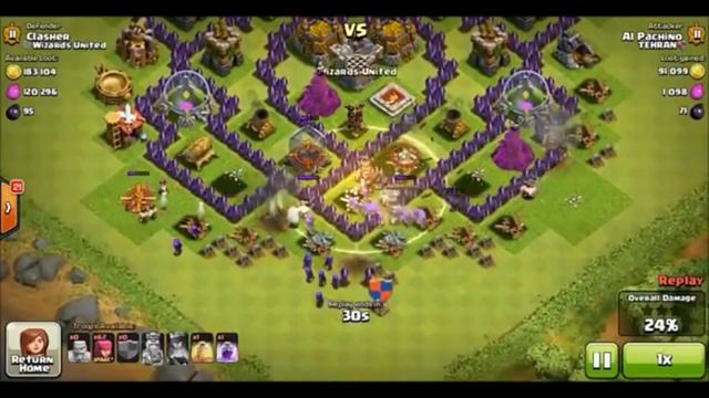 CLASH OF CLANS | Лучшая база для 8 тх / the best base for 8 смотреть онлайн