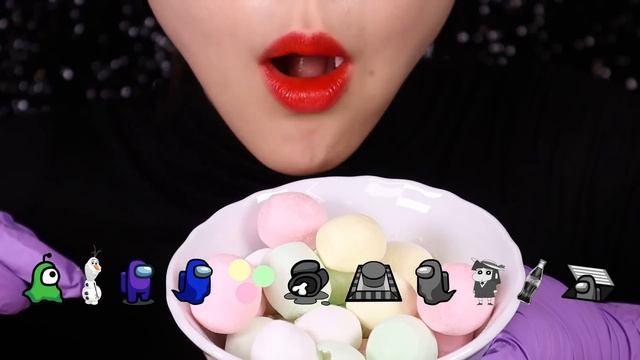 15MINUTES EMOJI FOOD ASMR COMPILATION FOR SLEEP, RELAXING EATING ASMR ?