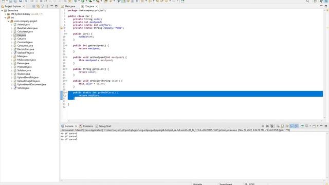 Java Static variable, methods and static block смотреть онлайн