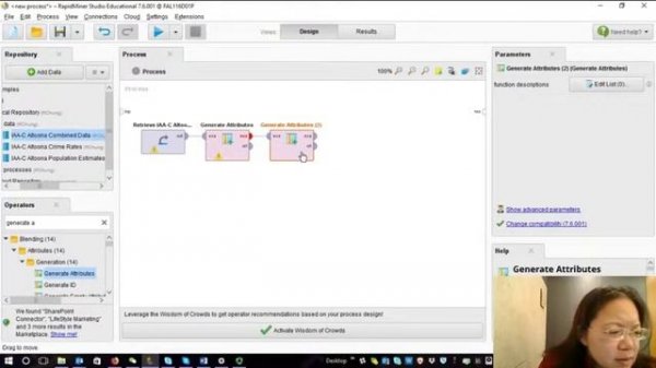 RapidMiner Module 4 Creating & Removing Columns