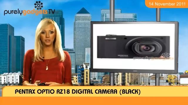 Pentax Optio RZ18 digital camera (Black) смотреть онлайн