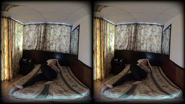 White Nerdy Twerk - Big Beautiful Woman Sweetly Afternoon #vr180 #virtualreality #roleplay