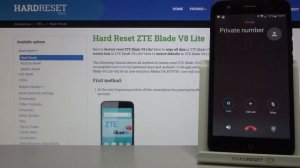 Incoming Call & Default Ringtone ZTE Blade V8 Lite
