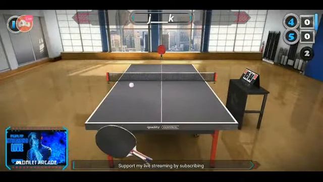 TABLE TENNIS TOUCH - BEATING LVL 9 PLAYER -TABLE TENNIS TOUCH GAMEPLAY смотреть онлайн