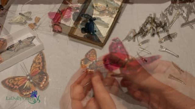 DIY Butterflies: How to Make a Crown, Clips & Headband смотреть онлайн