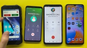 Incoming Call Samsung Galaxy S9 Vs Xiaomi Mi 9C NFC / Outgoing Call Xiaomi Mi 10C Vs OUKITEL WP12