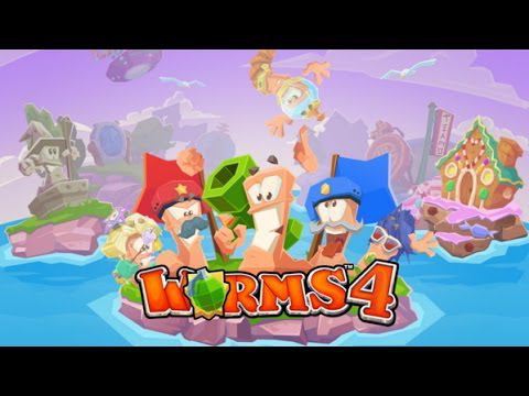 Worms 4 - Любимые червячки снова с нами!! на Android смотреть онлайн