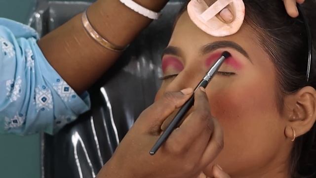 Step By Step Bridal Makeup/Best Bridal Makeup/Cut Crease eye makeup/Bridal Makeup For Dusky Skin смотреть онлайн