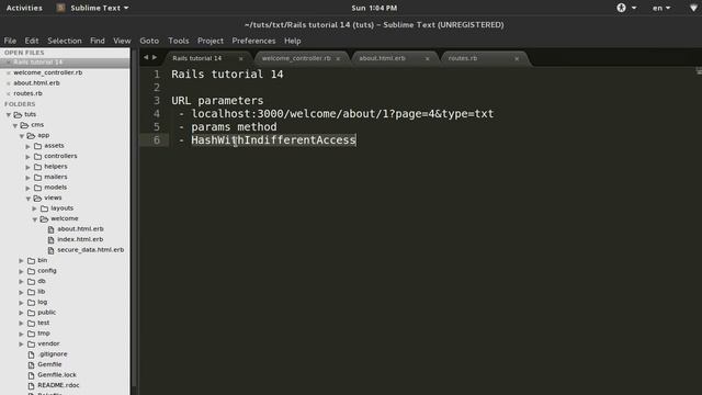 Rails بالعربي - url parameter смотреть онлайн
