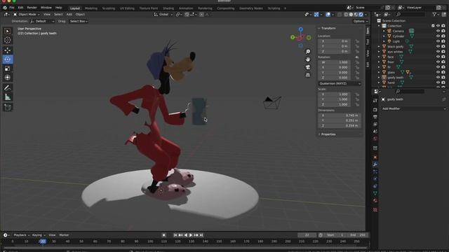 Nomad Sculpt Render Exported to Blender Cycles | Sleepy Goofy! смотреть онлайн