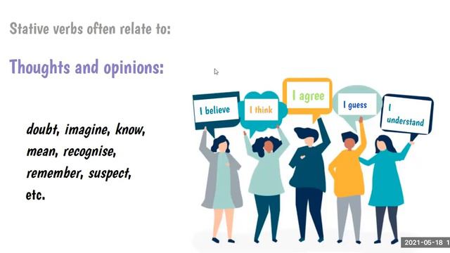 Action and state verbs - Present simple and continuous- LEVEL 7 смотреть онлайн