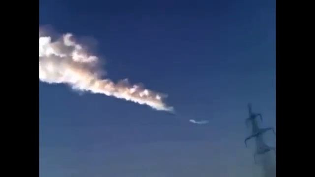 Урал. Упал метеорит. Взрыв Челябинск. смотреть онлайн