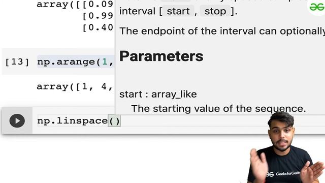 Random and Reshape Number Generator | Numpy Tutorials for Beginners | Ashish Jangra | GfG Python смотреть онлайн