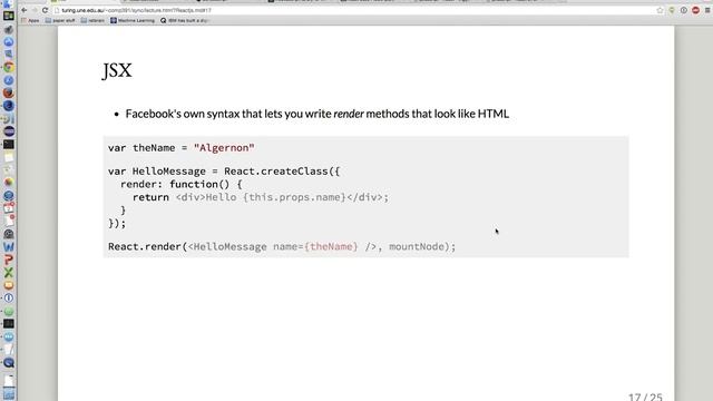 COMP391: React.js смотреть онлайн