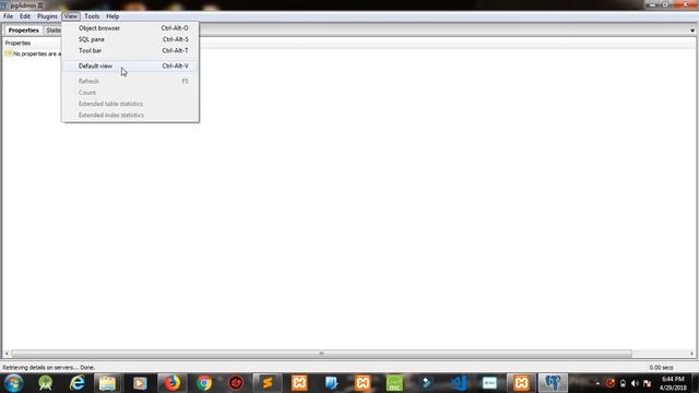 Postgres Windows left pannel or any section is missing problem | worldgyan смотреть онлайн