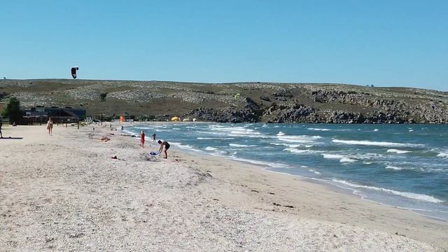Крым Щëлкино Азовское море, один день из жизни любимого города смотреть онлайн