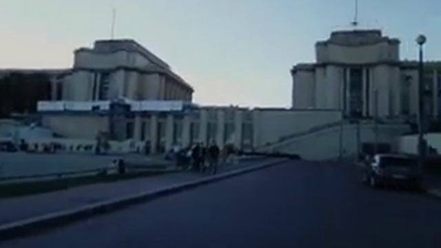 Эйфелевая башня и площадь Трокадеро, Париж/Place Trocadero, Paris.