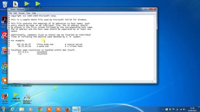Adding host file entries in Windows смотреть онлайн