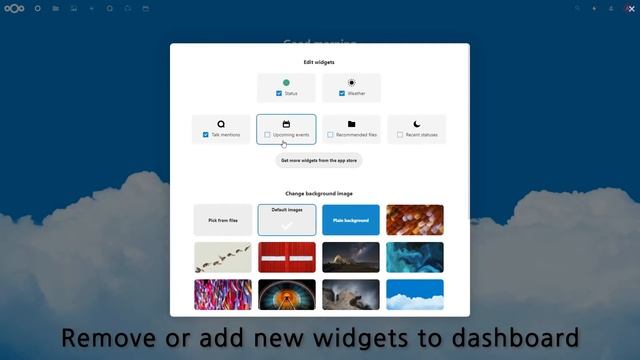 How to use Dashboard app in Nextcloud смотреть онлайн