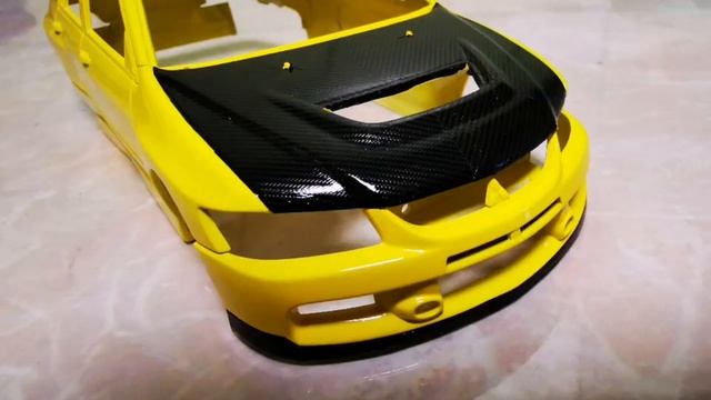 Fujimi Mitsubishi Lancer Evo IX 1/24 part 1/2 смотреть онлайн