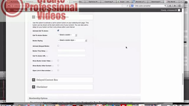 Create video page + delay button смотреть онлайн