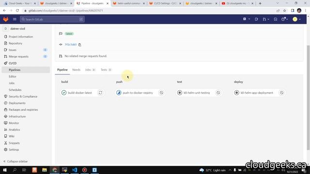 Master Kubernetes CI/CD with Helm & Atomic Gitlab Runner | Step-by-Step Guide смотреть онлайн