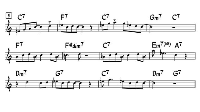 How to Improvise - Bb Blues - Tutorial for Tenor Sax -4 (Major Blues scale) смотреть онлайн