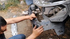 Кузовной ремонт Opel Astra G (Усилитель бампера)