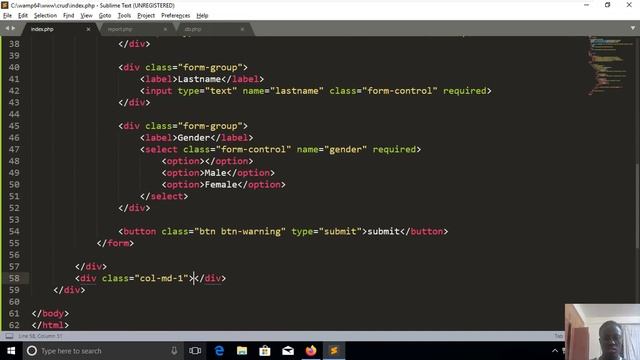 8. CRUD Operations with Bootstrap, PHP and MySQL смотреть онлайн