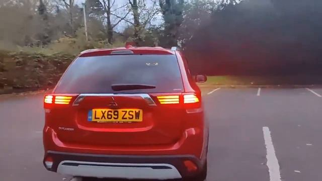 Diamond Red Mitsubishi Outlander Petrol Exceed