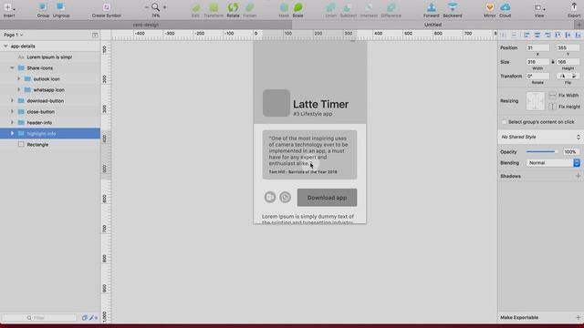 How to design an App Product page in Sketch | Sketch Tutorial смотреть онлайн