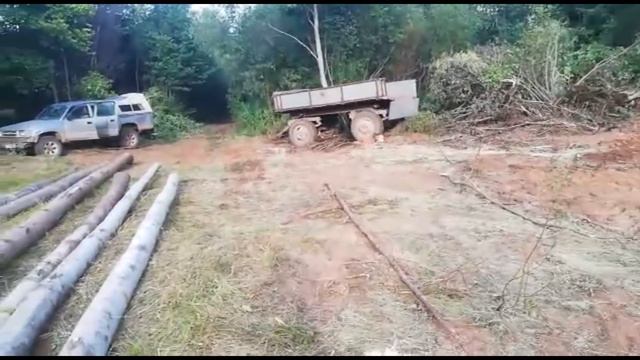 Удмуртский питомник ЗСЛ совместно с местными жителями построил мост через реку Кырчму смотреть онлайн