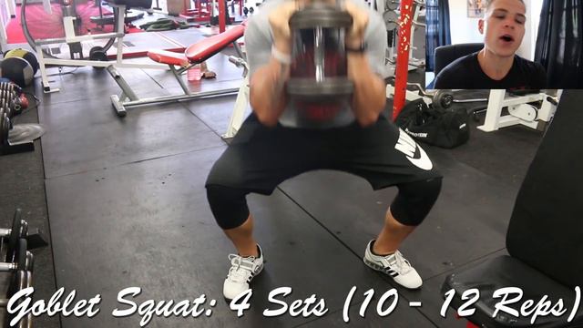 Full Beginner Lower Body Workout! (Set by Set) смотреть онлайн