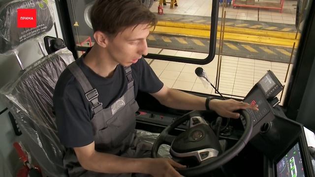 В Красноярске собрали первый троллейбус смотреть онлайн