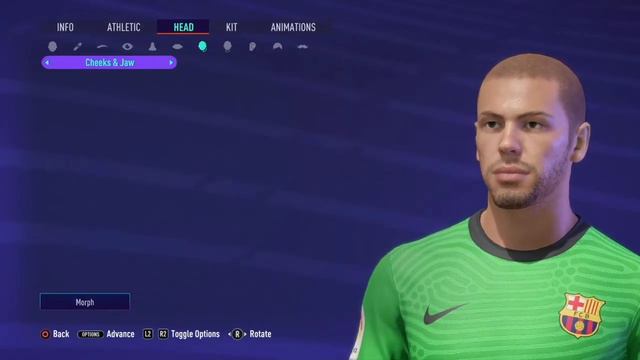 FIFA 21 - Virtual Pro Clubs Lookalike Victor Valdes FC Barcelona смотреть онлайн