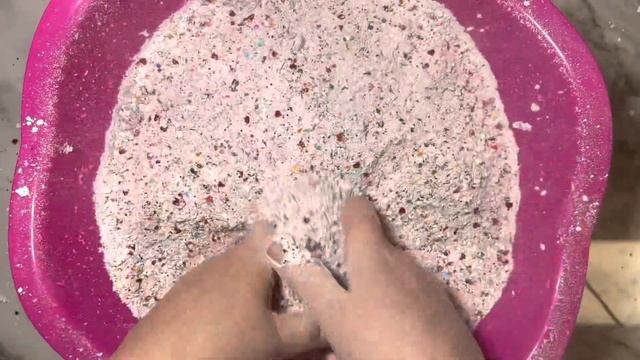 Glittery Heart Water Crush & Reform Process | Oddly Satisfying | ASMR | Sleep Aid смотреть онлайн
