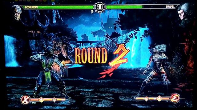 Scorpion VS Sindel | gameplay of mortal kombat смотреть онлайн