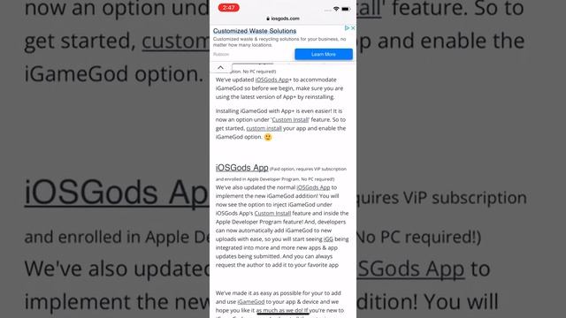 iOSGods iGameGod NEW Update v0.2.6 смотреть онлайн