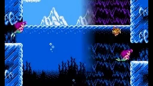 Русалочка/The Little Mermaid (DENDY/NES) - Полное прохождение смотреть онлайн