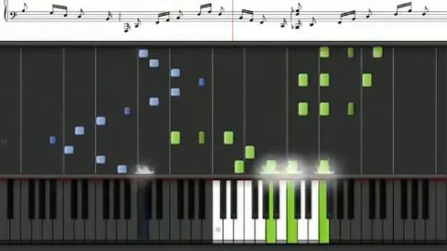 How to play Kingdom Hearts 2 The Other Promise piano WITH MUSIC SHEET смотреть онлайн