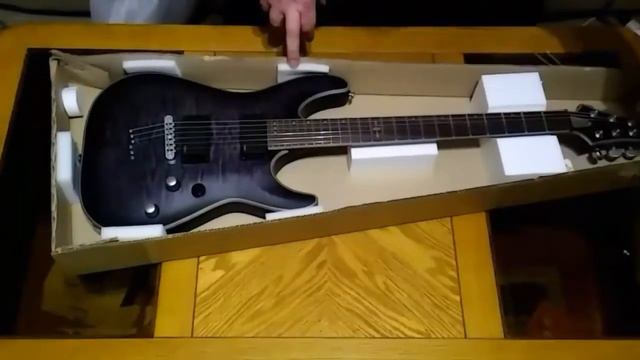Schecter "C-1 Platinum" Guitar Unboxing and Impression смотреть онлайн