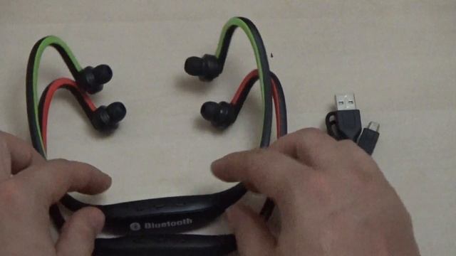 Обзор Bluetooth наушников S9 Sport смотреть онлайн