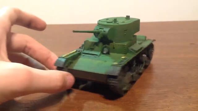 Обзор собранной модели танка т-26 смотреть онлайн