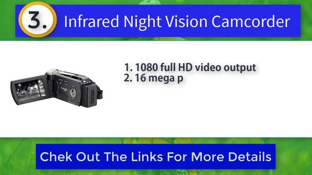 ⚡✔️ Best Night Vision Camcorder [REVIEWS & GUIDE]⚡ смотреть онлайн