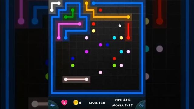 flow game facebook - jumbo pack level 138 Connect the dots смотреть онлайн
