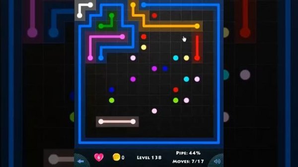 flow game facebook - jumbo pack level 138 Connect the dots
