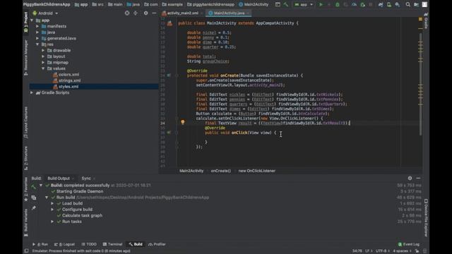 Case 3.6 Piggy Bank Children's App | Android for Beginners Android Boot Camp Walkthrough | Tutoria смотреть онлайн