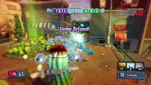 Plants Vs Zombies Garden Warfare - Angry Gnome - Ice Cactus смотреть онлайн