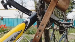 Как снять большую звезду на велосипеде