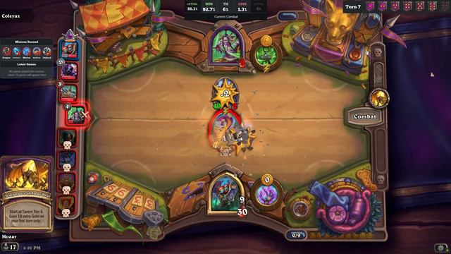 Teron: NEAR PERFECT GAME WITH Temperance of Aman'Thul ANOMALY | Hearthstone Battlegrounds|PATCH 27. смотреть онлайн